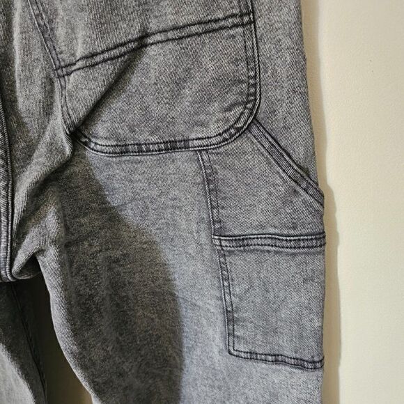 EUC WILD FABLE DARK WASH HIGHEST RISE UTILITY STRETCH JEANS SIZE 10 - Picture 9 of 14